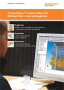 Productivity+™ Active Editor Pro Mérőszoftver a szerszámgéphez